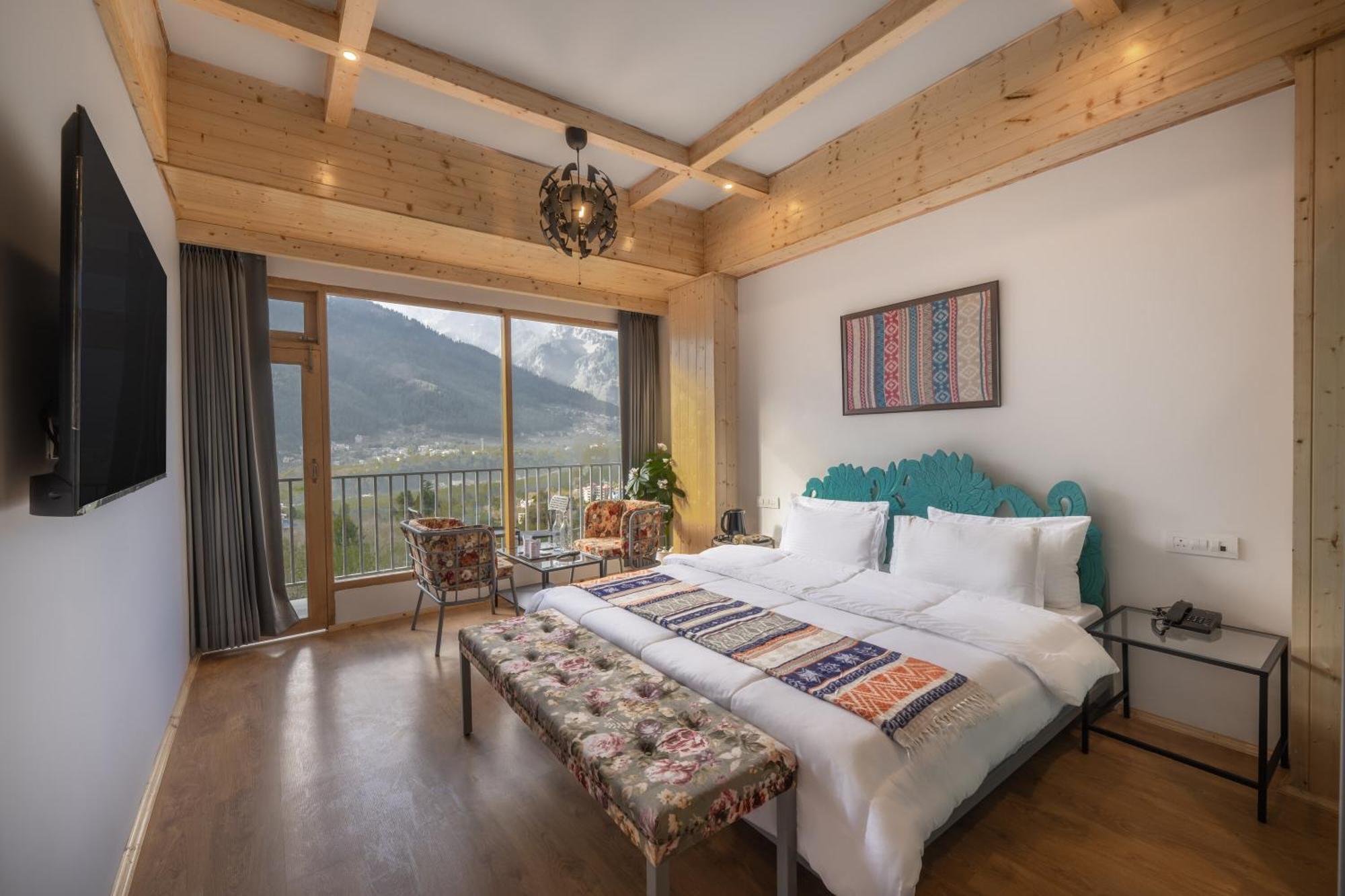 Hotel Echor Himalayan Heights Luxe Manali Exterior foto