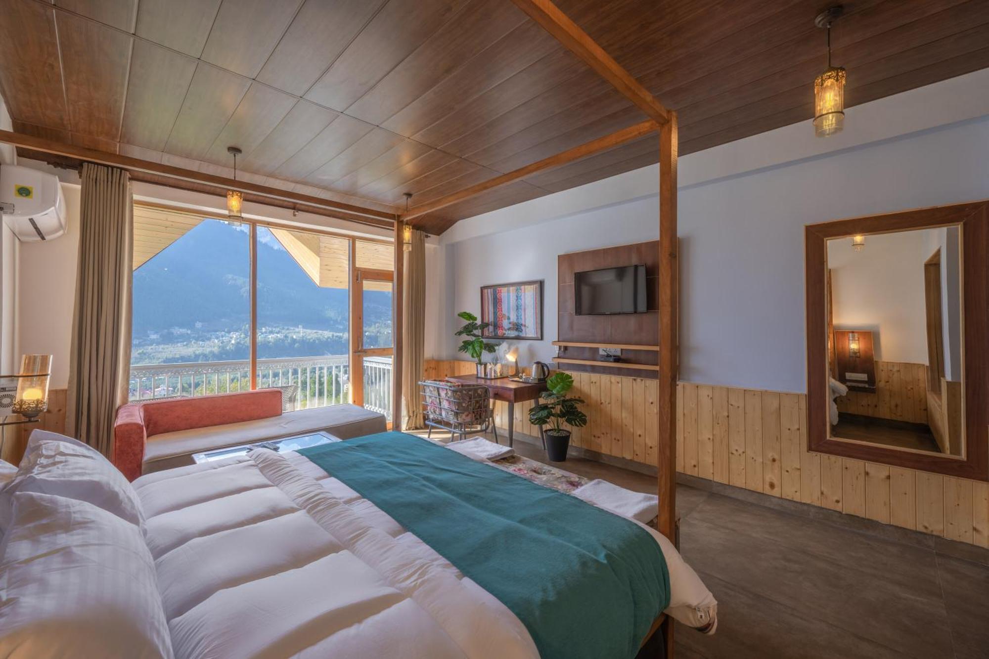 Hotel Echor Himalayan Heights Luxe Manali Exterior foto