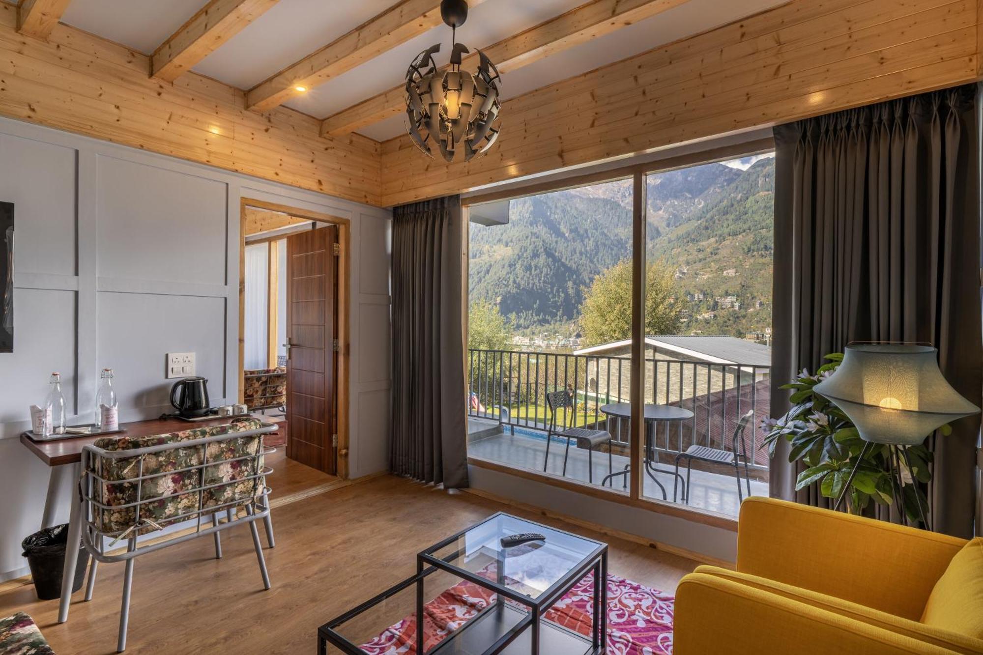 Hotel Echor Himalayan Heights Luxe Manali Exterior foto