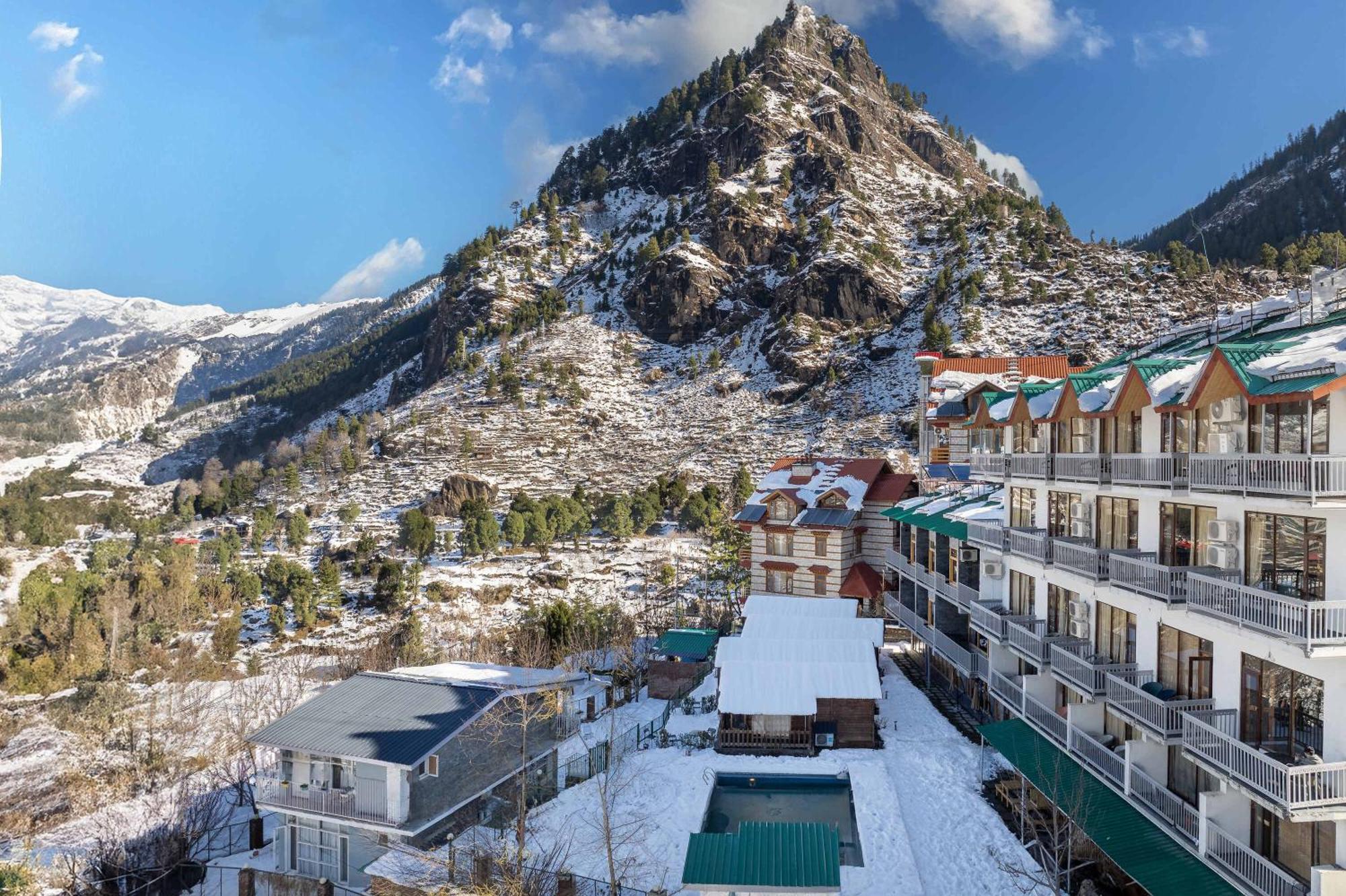 Hotel Echor Himalayan Heights Luxe Manali Exterior foto